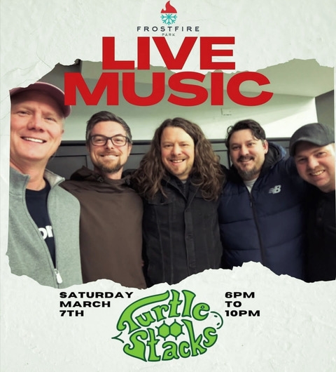 Frost Fire show flyer — Saturday 3/7/26